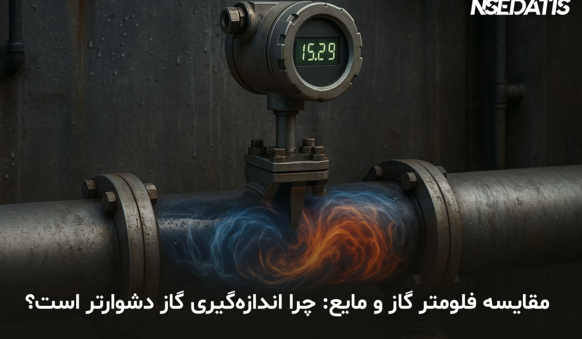 مقایسه فلومتر گاز و مایع
