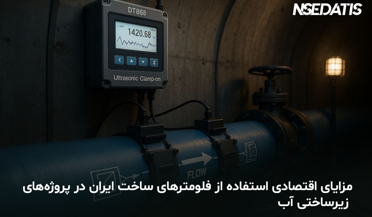 مزایای اقتصادی فلومتر ایرانی | فلومتر مغناطیسی DMF606 | فلومتر التراسونیک DT868 | فلومتر التراسونیک پرتابل DT767 | داتیس الکترونیک