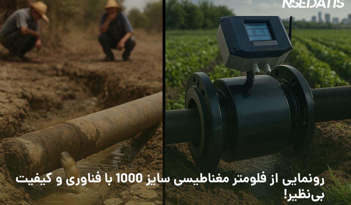 فلومتر مغناطیسی سایز 1000